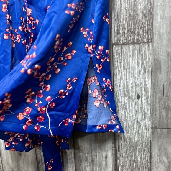 J Jason Wu Woven Printed Floral Trench Coat [AA106] - Picture 10 of 13